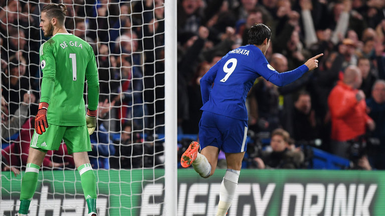 David de Gea and Alvaro Morata