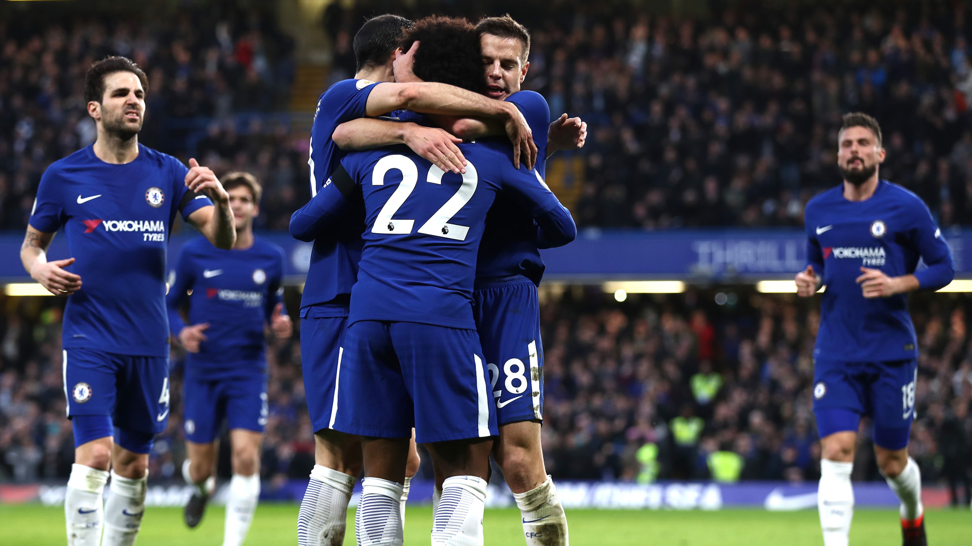 Willian congratulated