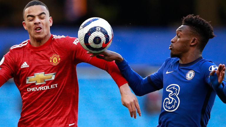 Mason Greenwood and Callum Hudson-Odoi