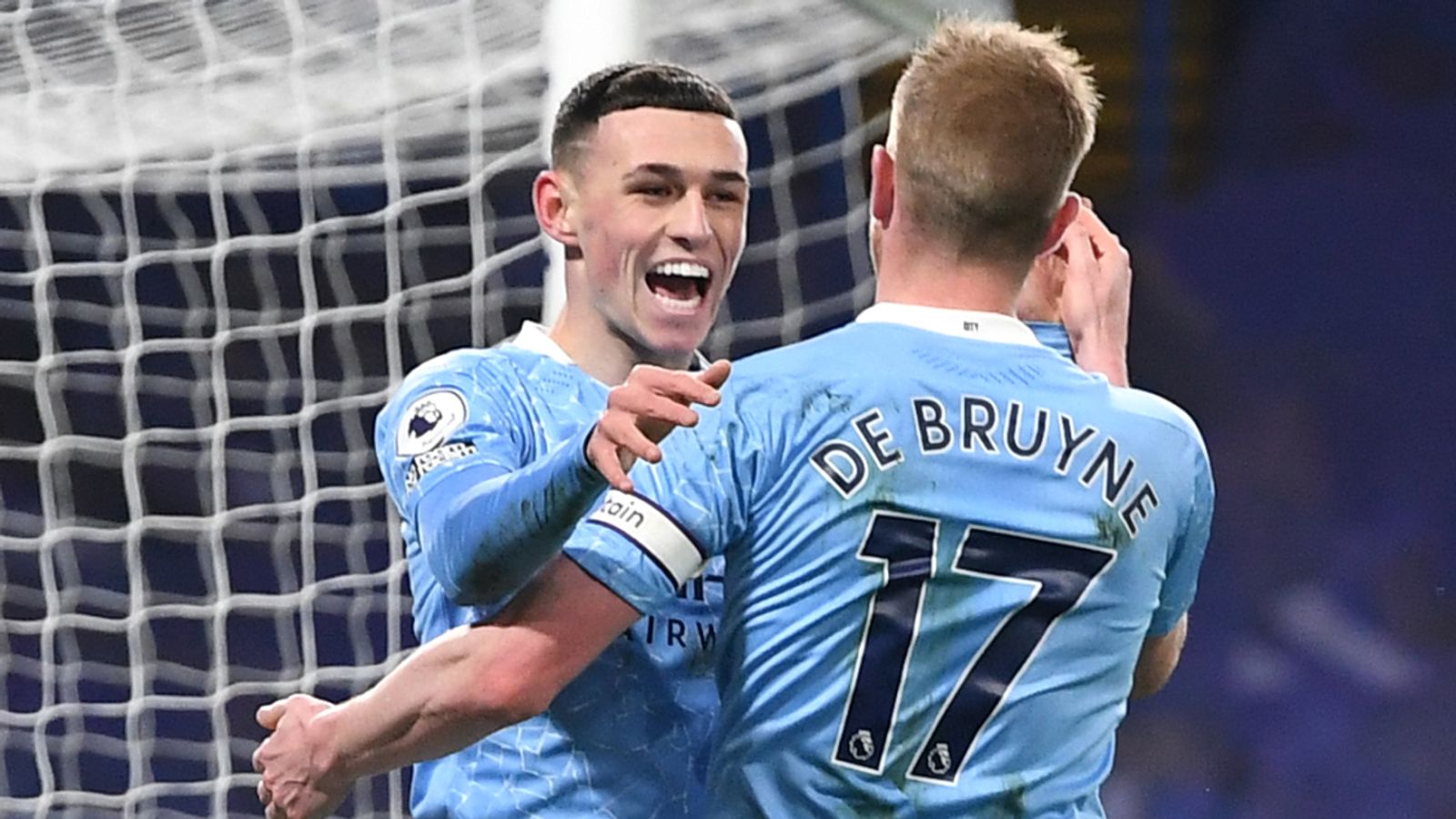 Phil Foden and Kevin De Bruyne