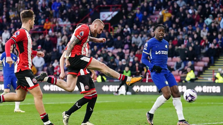 Oli McBurnie's stoppage-time equaliser
